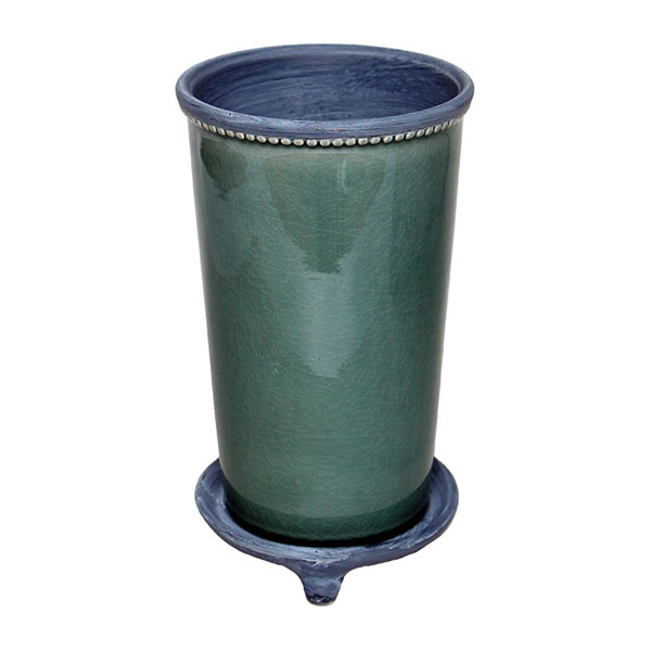 グレーズポット：GPH-14　ヒスイ（直径14cm）