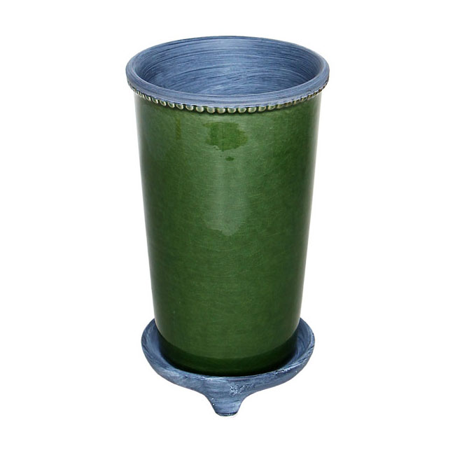 グレーズポット：GPH-11　グリーン（直径11.5cm）