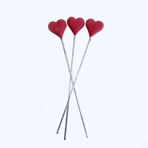 ハートピック・レッド 3本セット