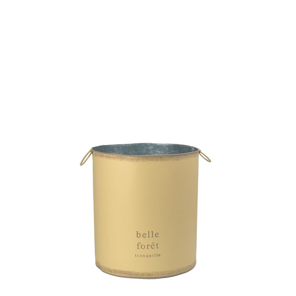 ハウスプランツブリキ　7号用イエロー(4992-A-YE)