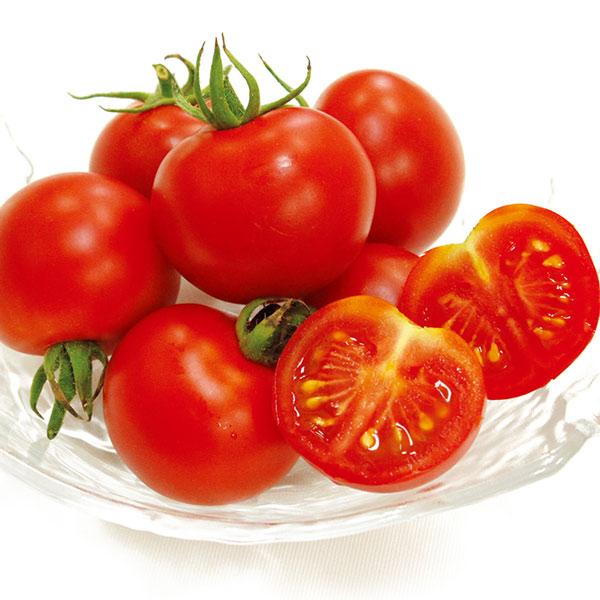 トマト（中玉）：フルーツトマト接木苗3号ポット 2株セット