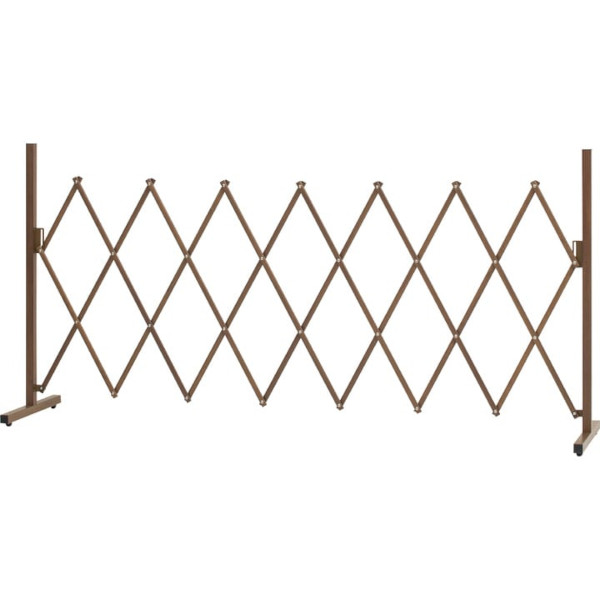 美WOOD アコーディオンフェンス・ナチュラルウッド