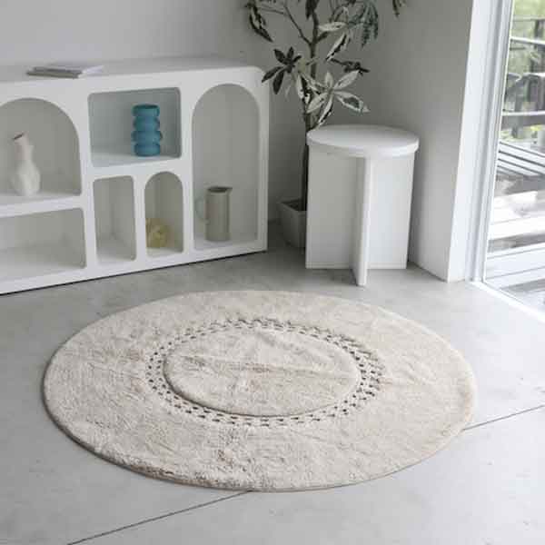 ミルキー・サークルラグ（ON-04）