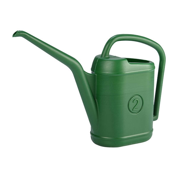 ジョウロ2.0L：プラスタイム（PLASTIME）ジョーロ 2L グリーン（42323）