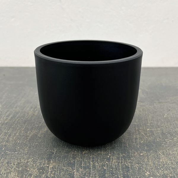 マセタ：プラスチックポット ボウルロング サイズ5（外径10.0×高さ8.9cm）