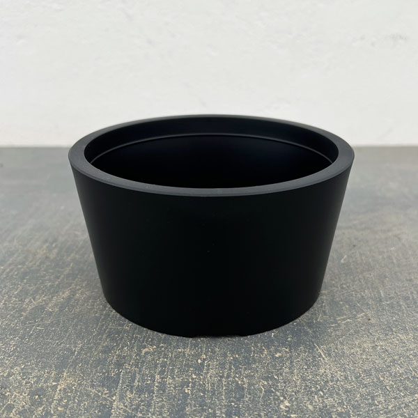 マセタ：プラスチックポット ベーシックロー サイズ5（外径12.4×高さ6.7cm）