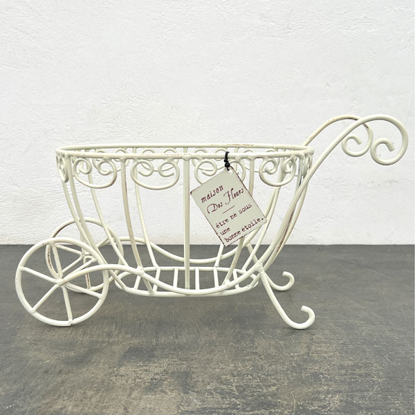 タグアイアンカート・ホワイト（MH1710）