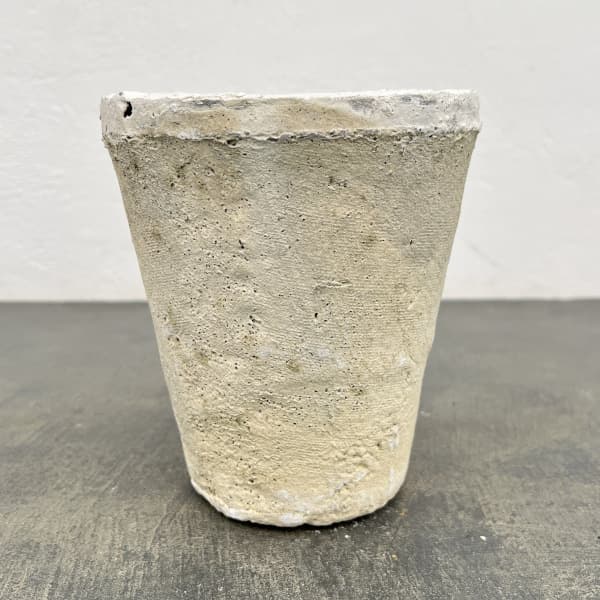 モスポット:ローズポットグレーS（直径13cm×高さ14cm）