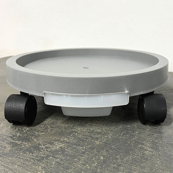 プラスチックトレイ（キャスター付き） 28cm（TPL001）