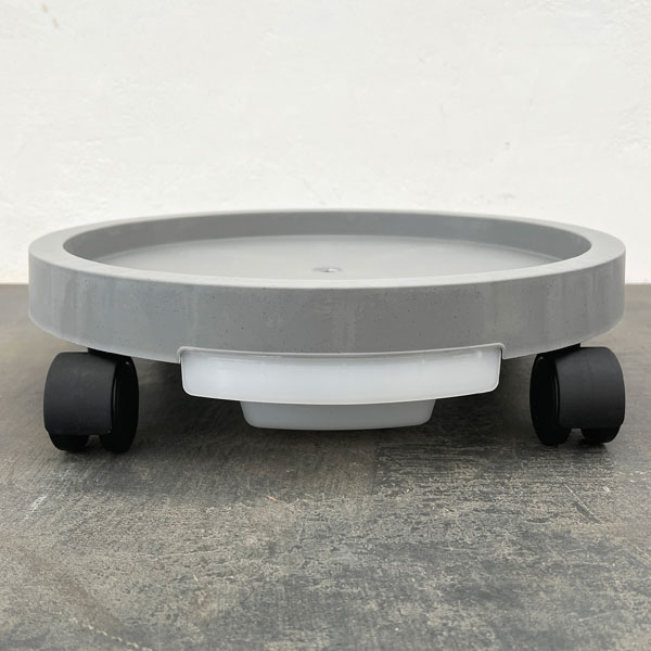 プラスチックトレイ（キャスター付き） 40cm（TPL003）