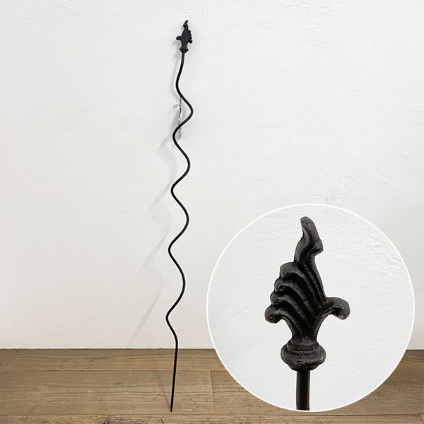 エッシャーデザイン　プランツサポートPY27：スパイラル フェザー（羽）