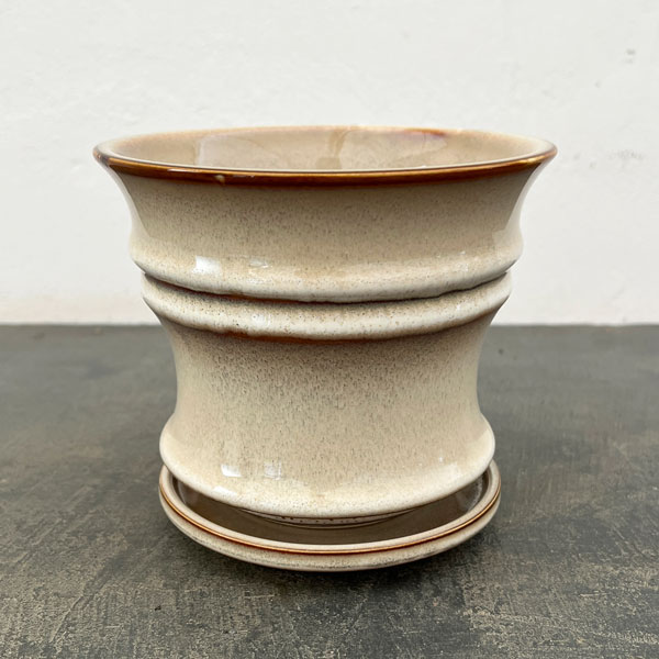 エルダ：白M（直径14cm・皿付）