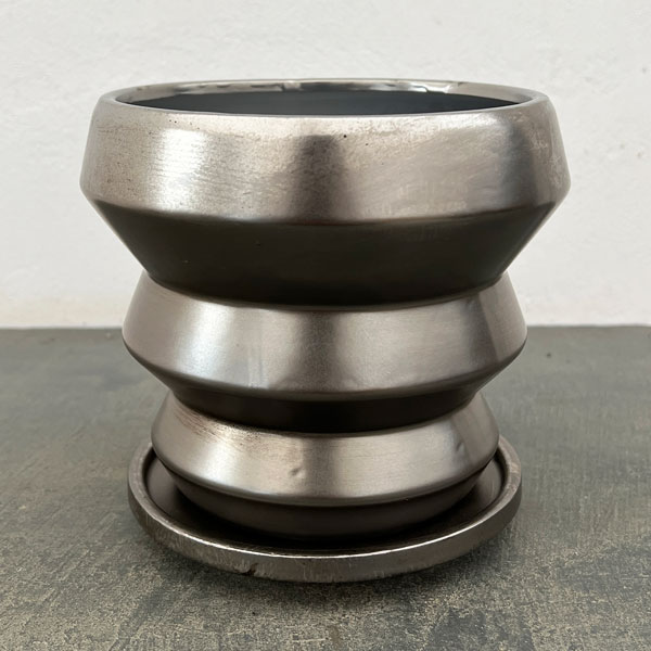 アガタ：メタルL（直径約15cm・皿付）