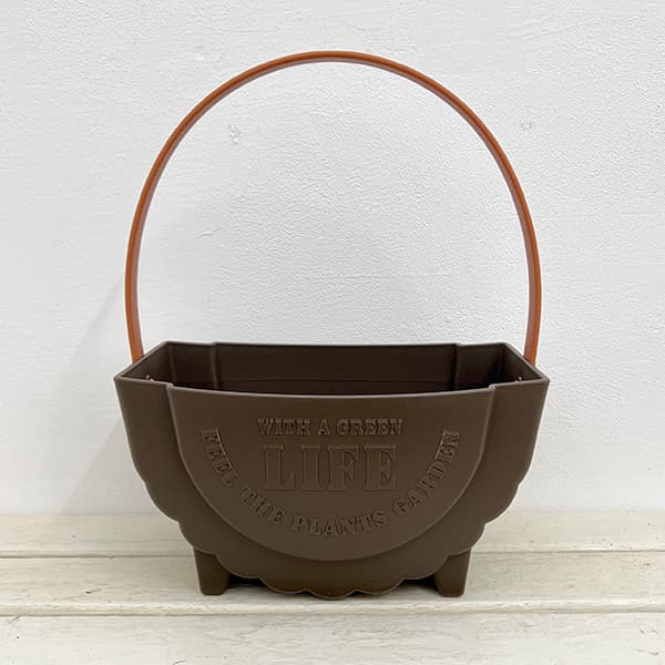 ワンハンドプランター（270型CA　ブラウン） 3個セット