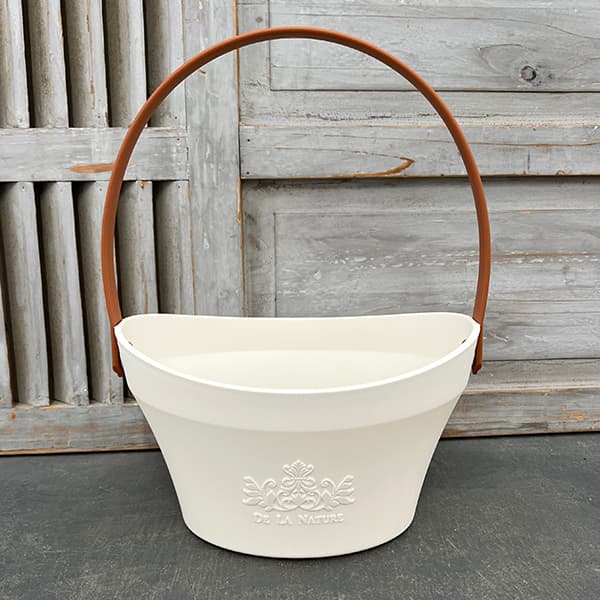 ワンハンドプランター（270型EL　ホワイト） 3個セット