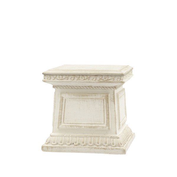 セリーヌフラワースタンド スクエアS  ホワイト（CQ033WH）高さ12cm