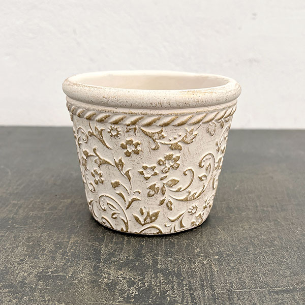 カノンフラワー：ベーシック 3 ホワイトゴールド（CQ2602WG）高さ9.5cm