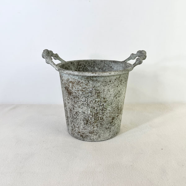 アンシャンハンドルサークルSグレー（UF528）幅24cm、高さ16.5cm（内径16cm）