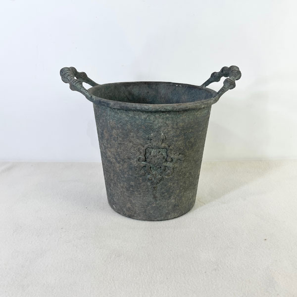 アンシャンハンドルサークルSダークグレー（UF530）幅24cm、高さ16.5cm（内径16cm）cm