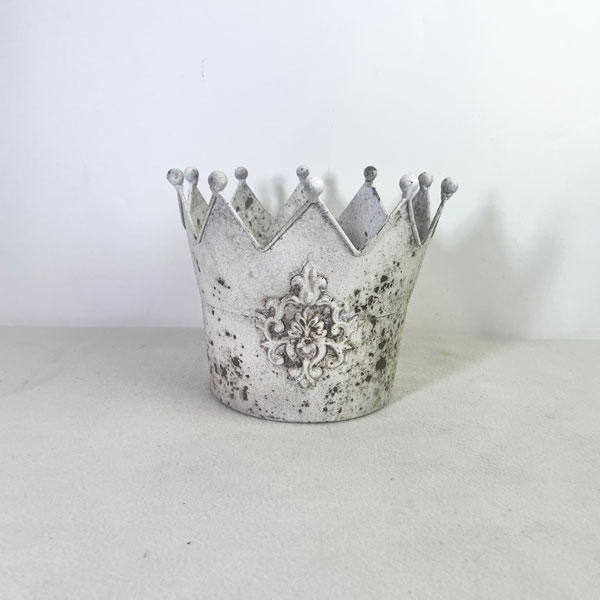 クローヌポットSホワイト（UF621）直径18cm、高さ11cm（内径16cm）