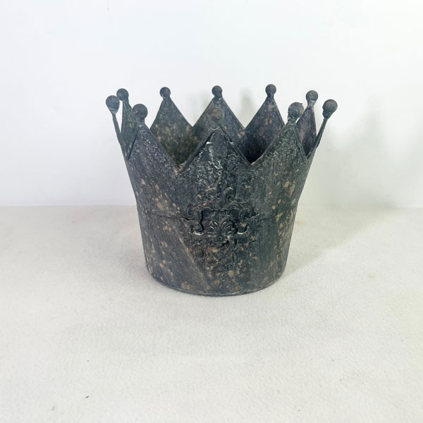 クローヌポットSダークグレー（UF623）直径18cm、高さ11cm（内径16cm）