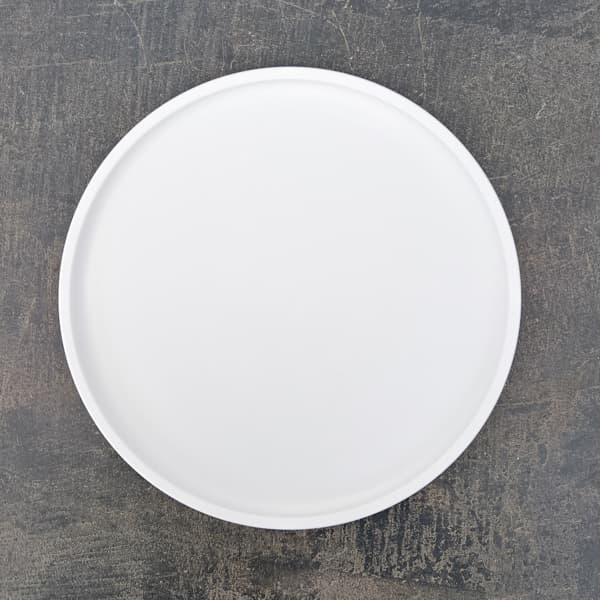 Sen シリーズ：プレート 丸 Lサイズ（直径22.9cm）ホワイト