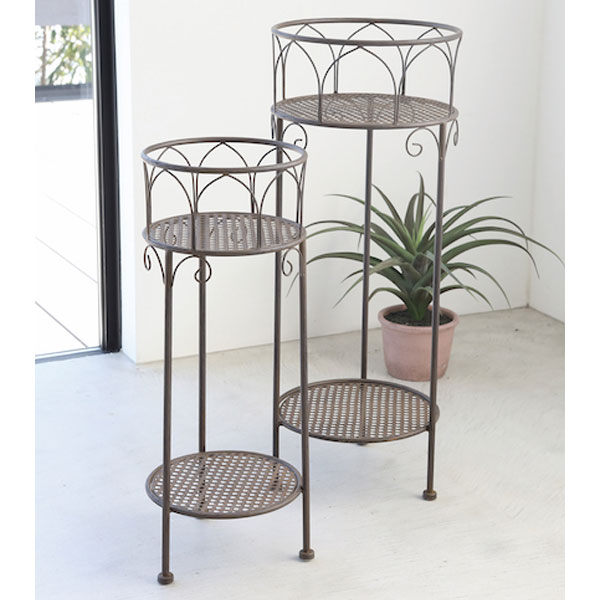 ラスティ・2段ネストスタンド 2点セット（XZ-26）