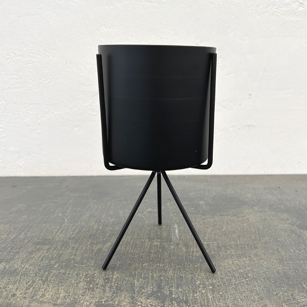 ミーア 22KK（ブラック・直径11cm）23112（底穴なし）