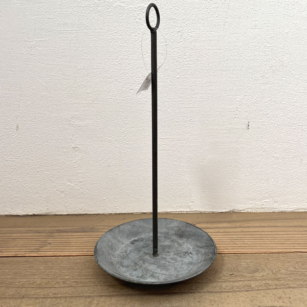 ブリキトレイ：ハンギングソーサー（直径約15cm）Mサイズ1枚（BAGT4100M）