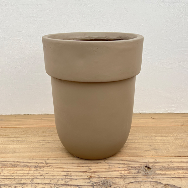 フラップ プランター26/31 M ブラウン（直径26.5cm、高さ34cm）