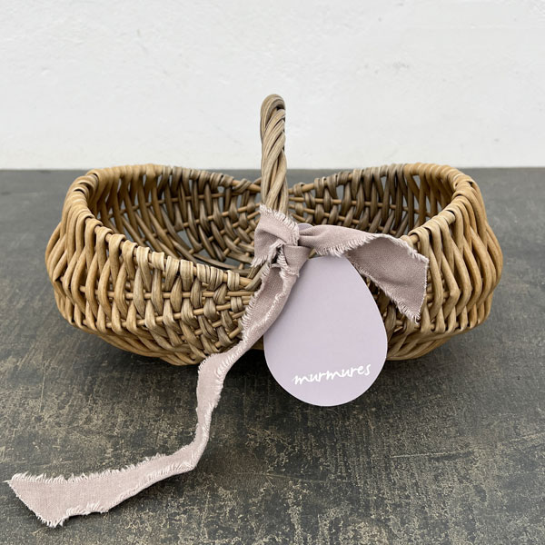 トリノ手篭S（幅22cm・奥行14cm）XM-008S