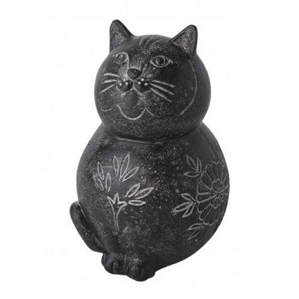 オブジェ（ねこ）（11131）（高さ12.8cm）