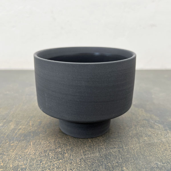 花脊（はなせ）黒S（直径9.8ｃｍ）・鉢のみ