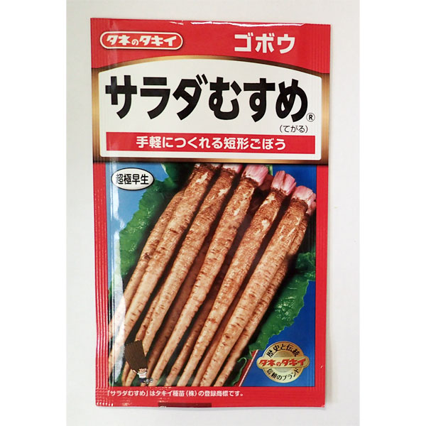 ゴボウ：サラダむすめ*[野菜タネ]* 2袋セット