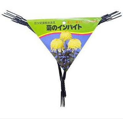 菊のインバイド ねじり型　5個入り黒