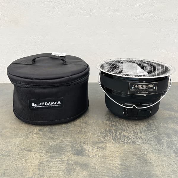 SHICHIRIN ROUND：七輪ラウンド型本体・専用ストレージバッグのセット
