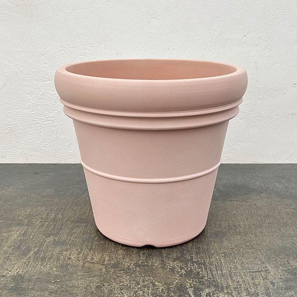 プラスチックポット：ミラノ／ベージュ　直径22.8cm（ML001-9/B）