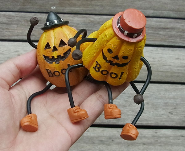 ハロウィン手足つきオーナメントM 2個セット(高さ約6cm)