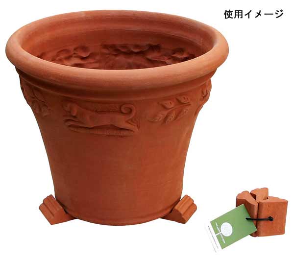 Willow Potteryのポットフィート 3個組：PF の通販 | 園芸ネット