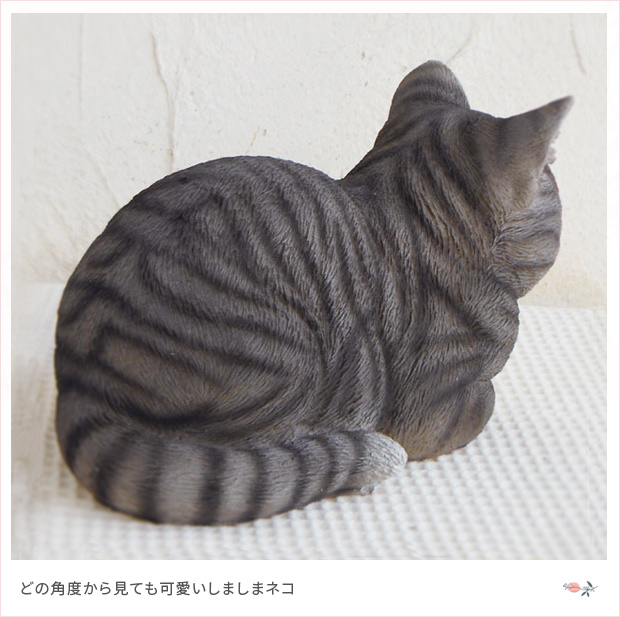 園芸ネット本店｜[2019年母の日ギフト][予約]香箱猫ミニ（グレー）と