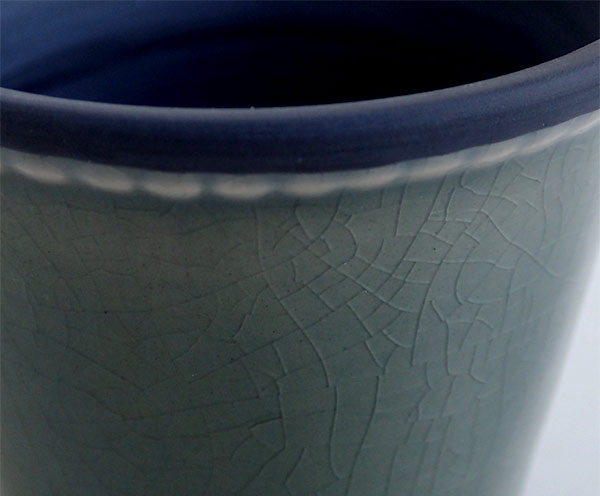 グレーズポット:GP-7 ヒスイ(直径7.5cm)