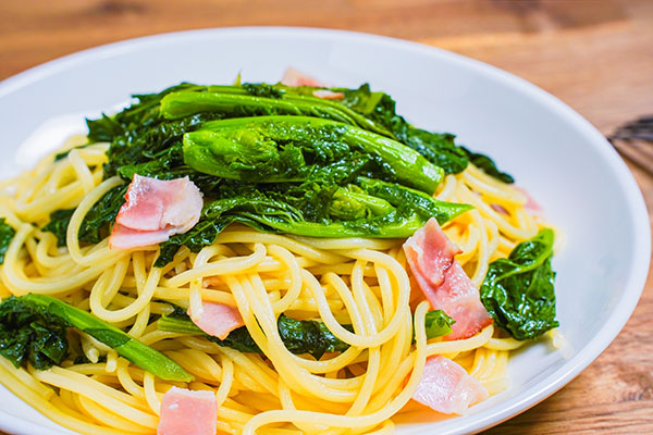 菜の花(ナノハナ)3-3.5号ポット 4株セット