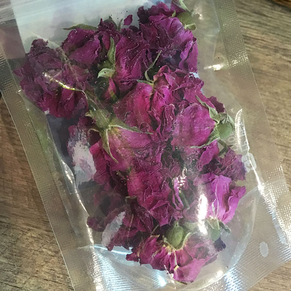 ドライフラワー:食香バラ乾燥花(千年のバラ・メイクイ)10g(中之条産)