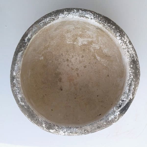 園芸ネット本店｜カリストボウル脚付S 直径12.5cm×高さ14cm（セメント