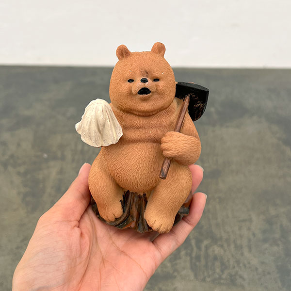 レジンダッドベアー休憩(3350)(高さ10.5cm)
