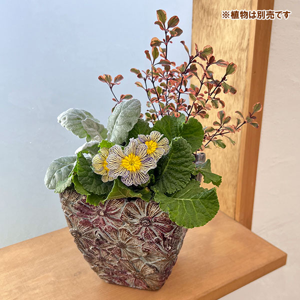 ペタルポット PP-3 (幅14.5cm×奥行14.5cm×高さ14.5cm)