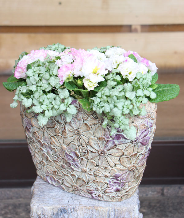 ペタルポット PP-8 (幅28.5cm×奥行15cm×高さ20cm)