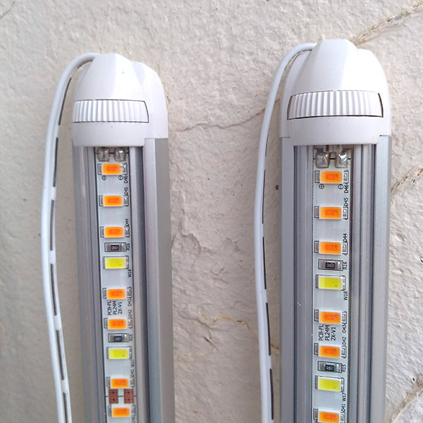 LEDプラントマグネット棚バー60/3段セット