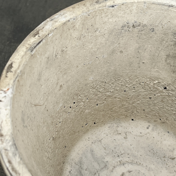 [棚卸セール]モスポット:カクタスポットホワイトS　73205WA（直径13cm×高さ10cm）