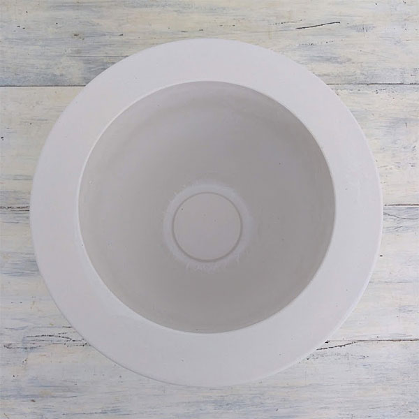 樹脂製鉢カバー・シティブレードSS ホワイト（底穴無し）・直径19cm